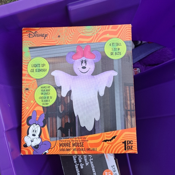 Minnie mouse ghost inflatable - Picture 2 of 2